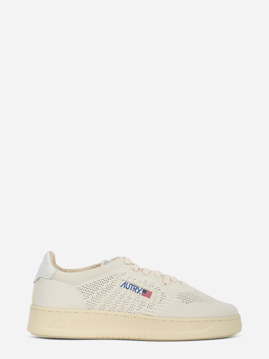 SNEAKERS MEDALIST EASEKNIT LOW IN MAGLIA COLORE IVORY