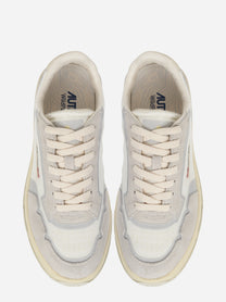 SNEAKERS WILDPACE LOW IN DRAGON MESH E SUEDE BIANCO E MARSHMALLOW