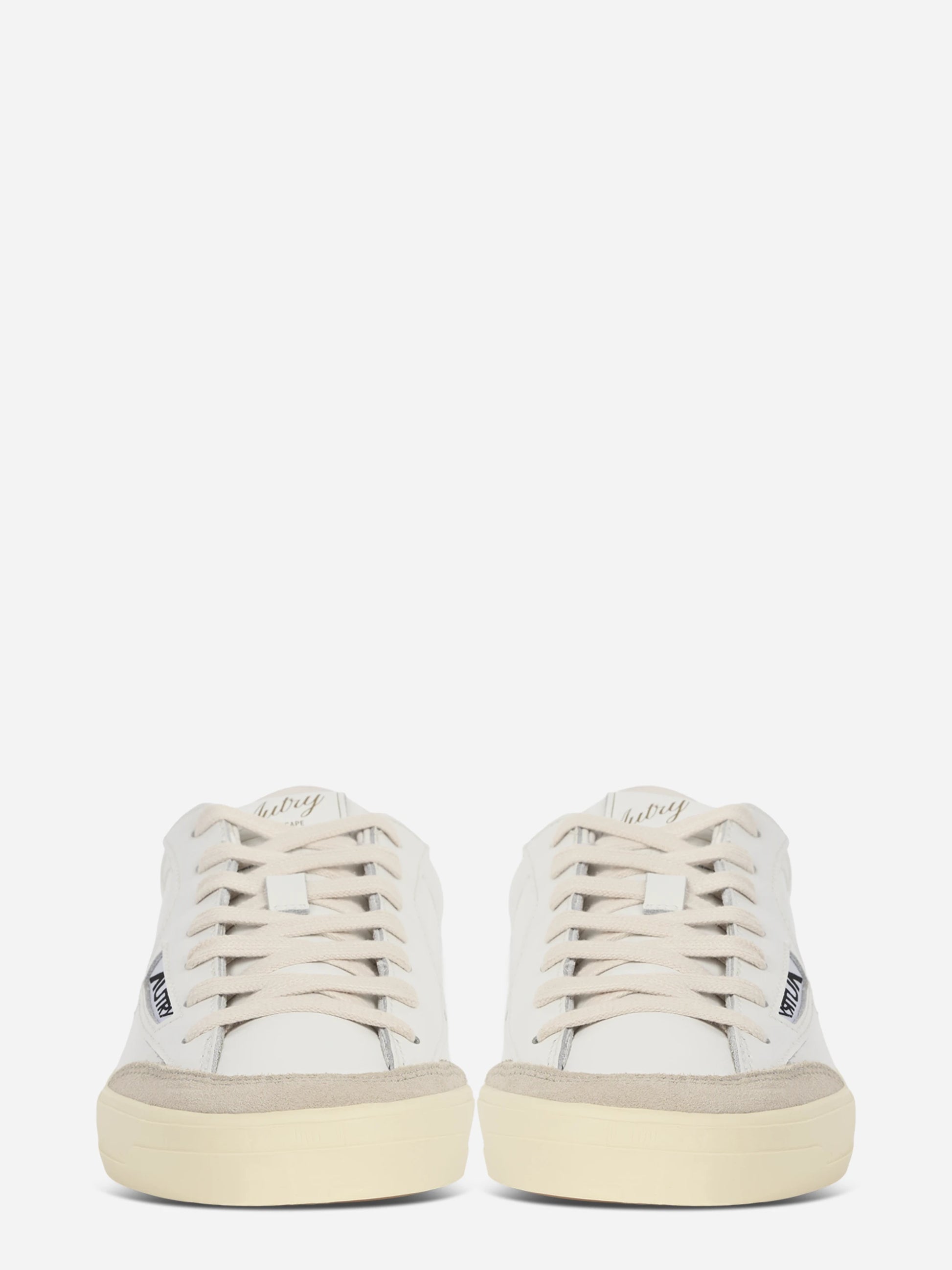 SNEAKERS WINDSCAPE LOW IN PELLE BIANCA