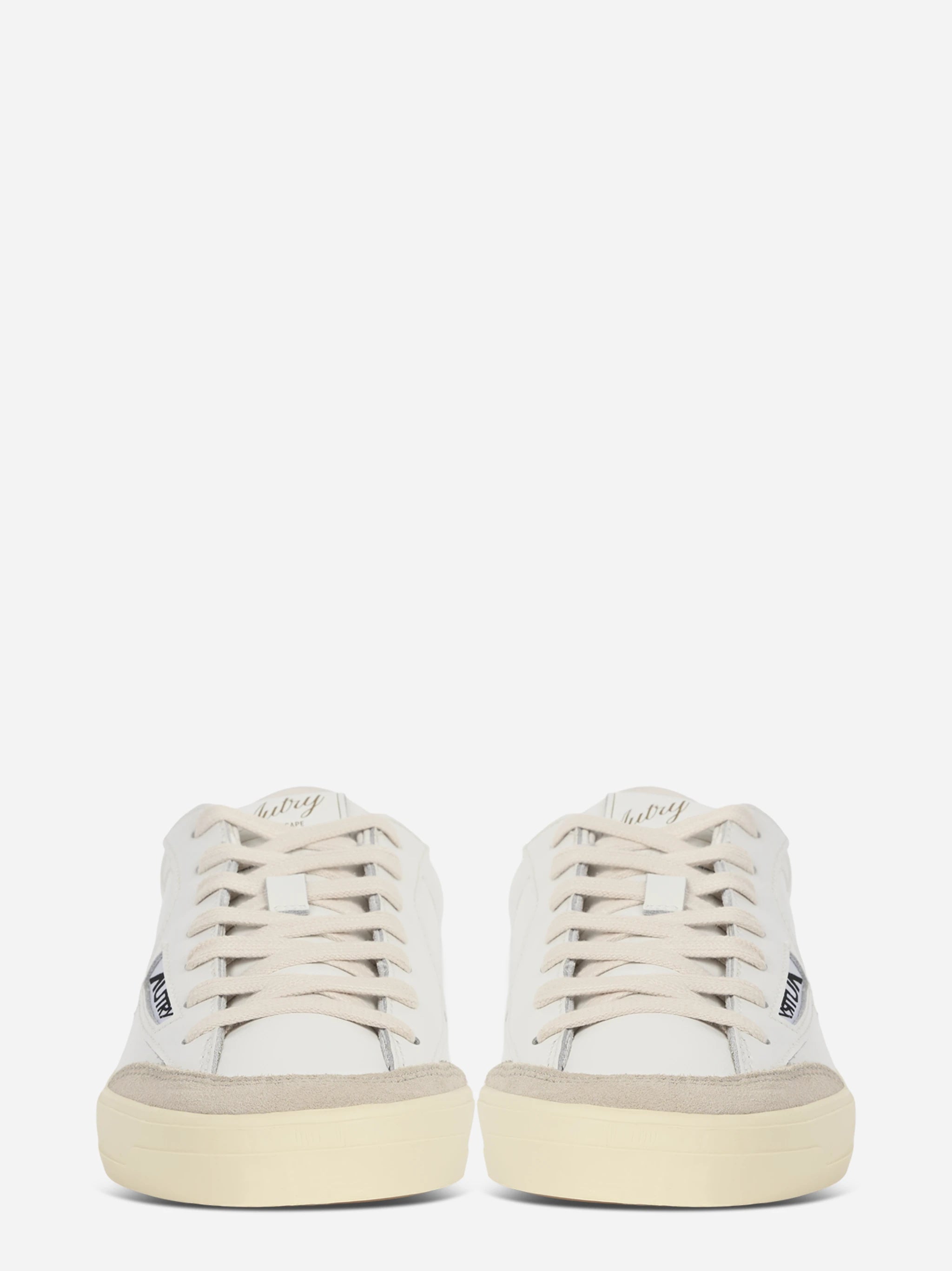 SNEAKERS WINDSCAPE LOW IN PELLE BIANCA