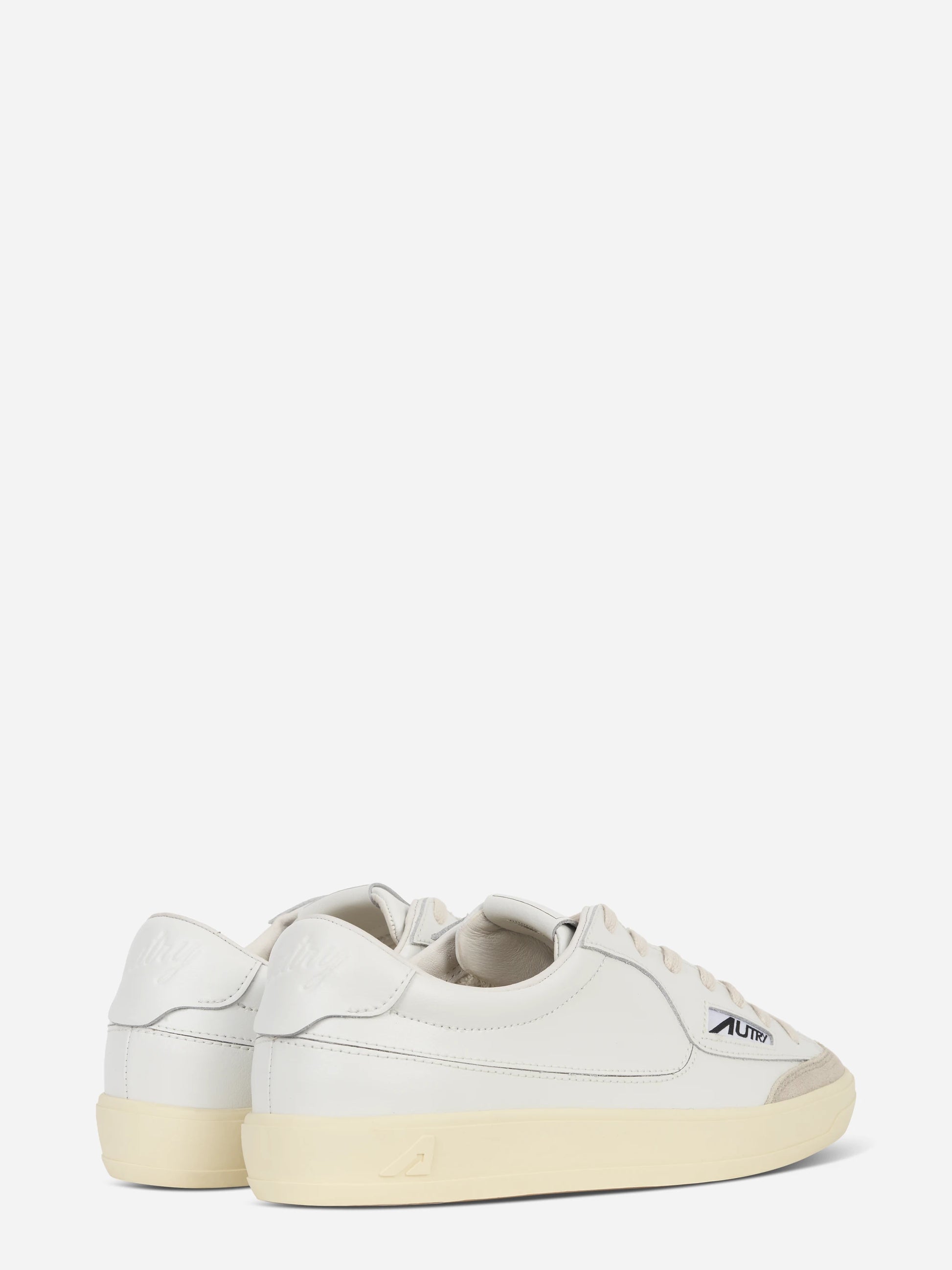 SNEAKERS WINDSCAPE LOW IN PELLE BIANCA