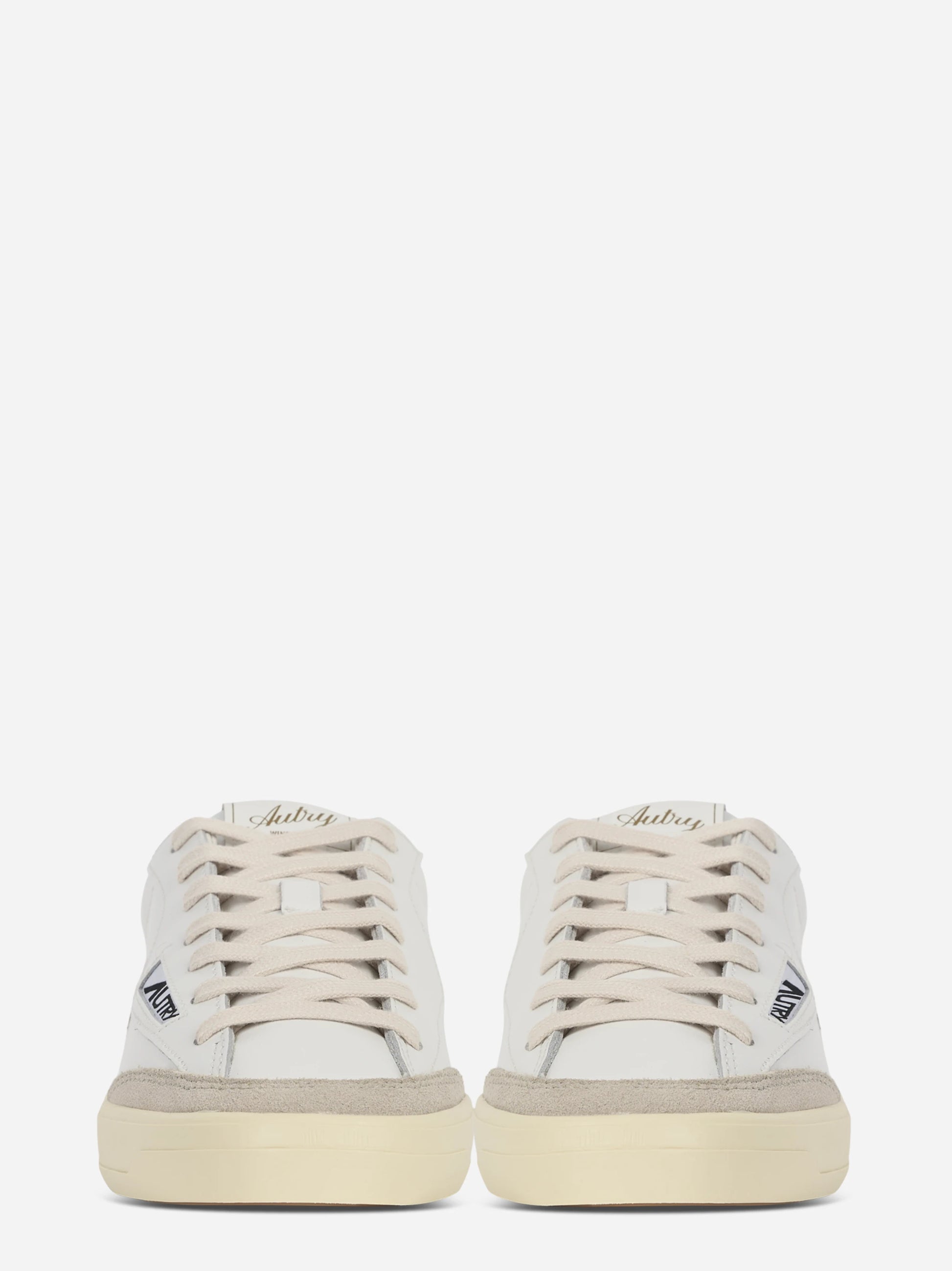 SNEAKERS WINDSCAPE LOW IN PELLE BIANCA E SPACE