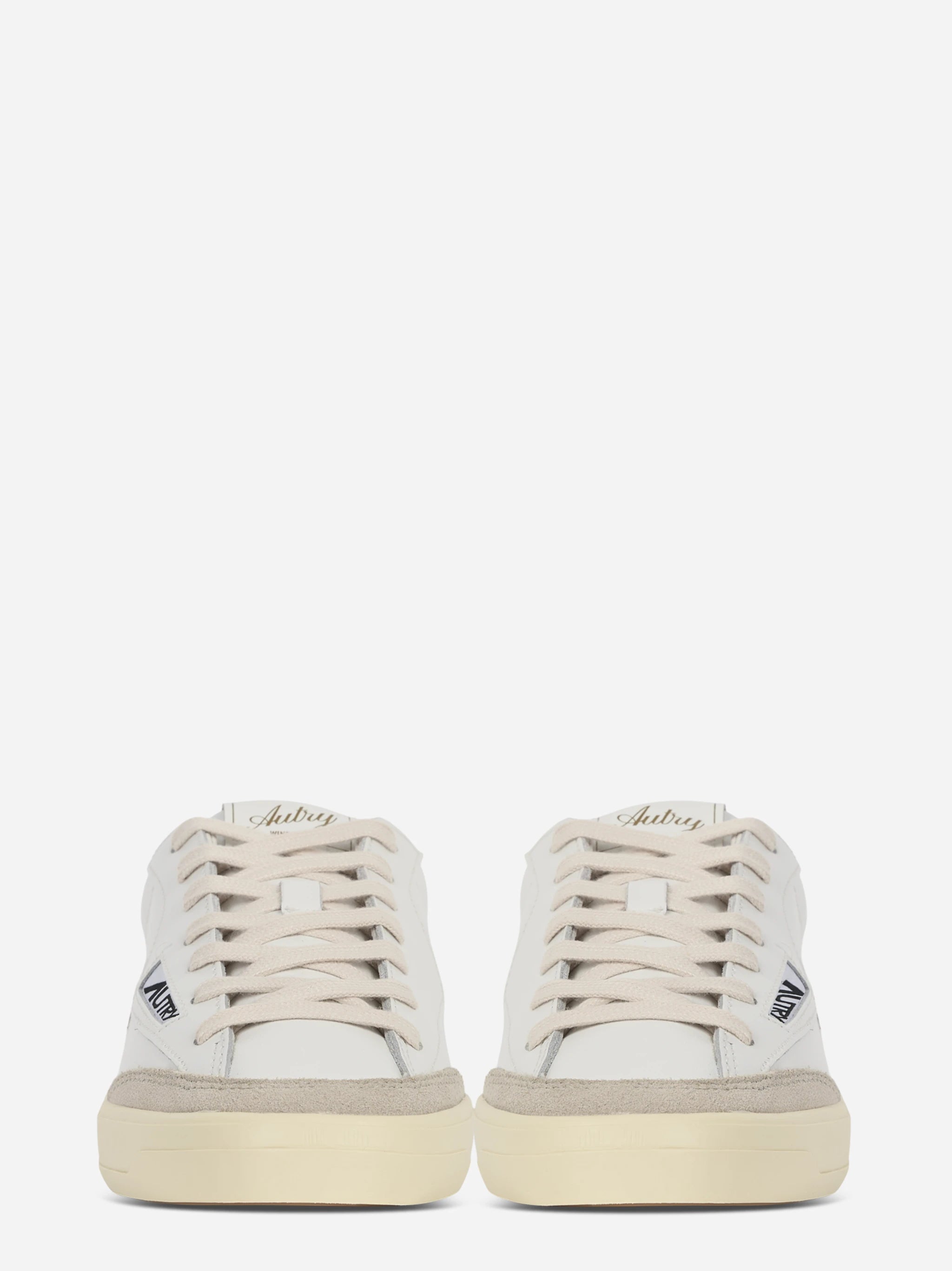 SNEAKERS WINDSCAPE LOW IN PELLE BIANCA E SPACE