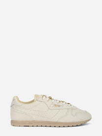 SNEAKERS WINDSPIN IN PELLE NAPPA BIANCO E ORO