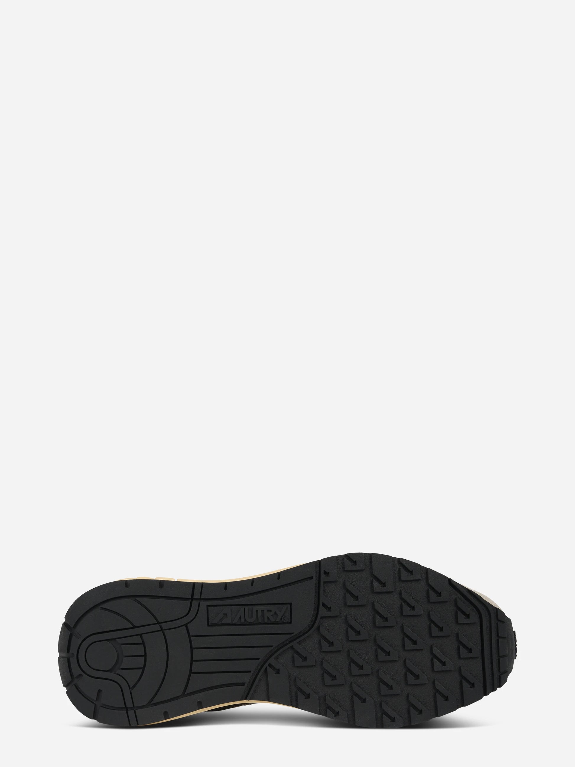 SNEAKERS REELWIND LOW IN NYLON E SUEDE bianco E nero