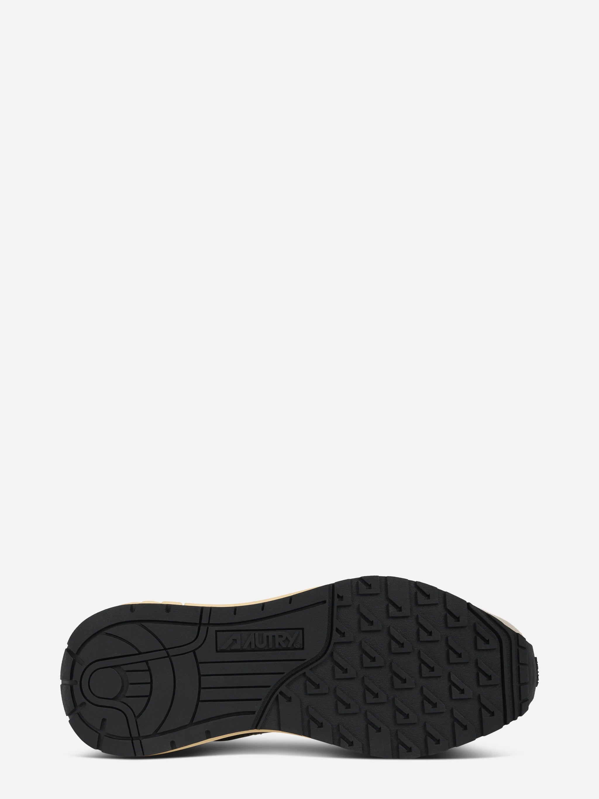 SNEAKERS REELWIND LOW IN NYLON E SUEDE bianco E nero