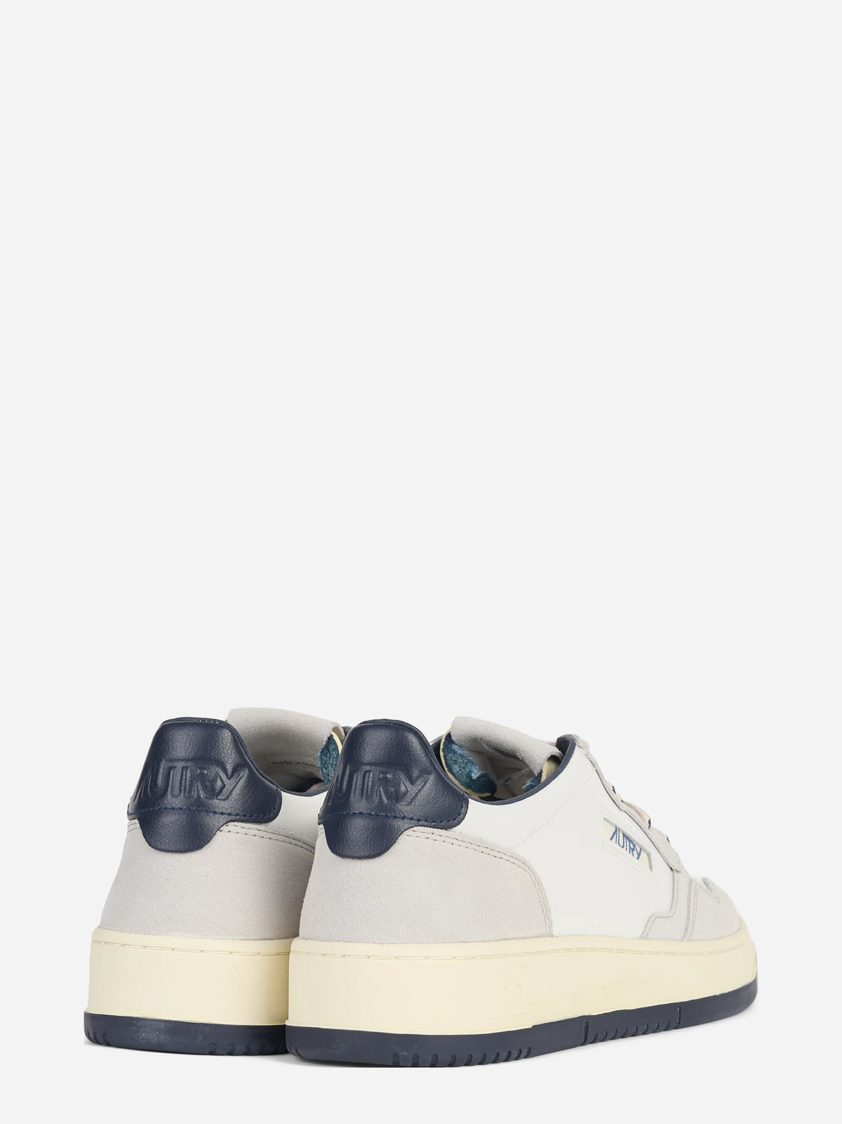Sneaker Medalist Low in pelle e suede blu - dettaglio della suola