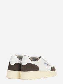 Sneaker Medalist Low in pelle e suede marrone - dettaglio della suola