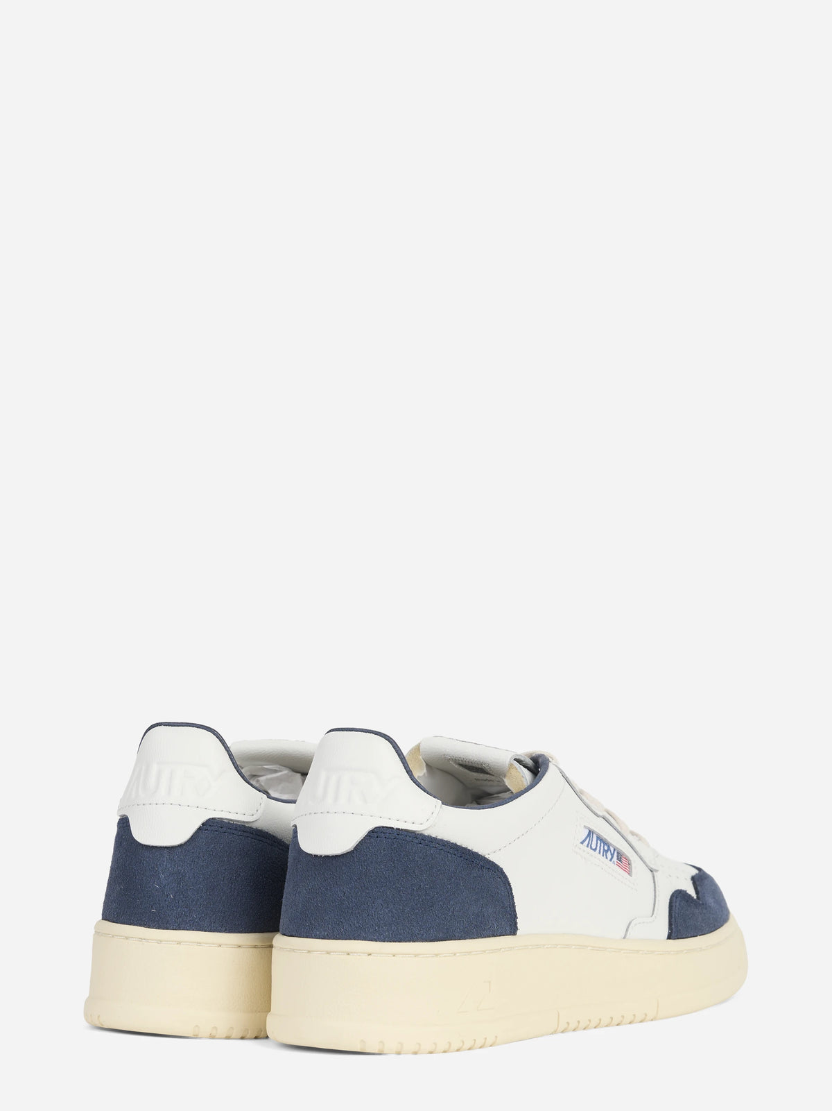Sneaker Medalist Low in pelle e suede blu - dettaglio della suola