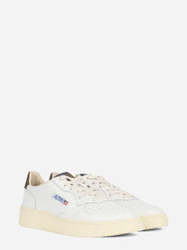 Sneaker Medalist Low in pelle e suede marrone - vista tre quarti