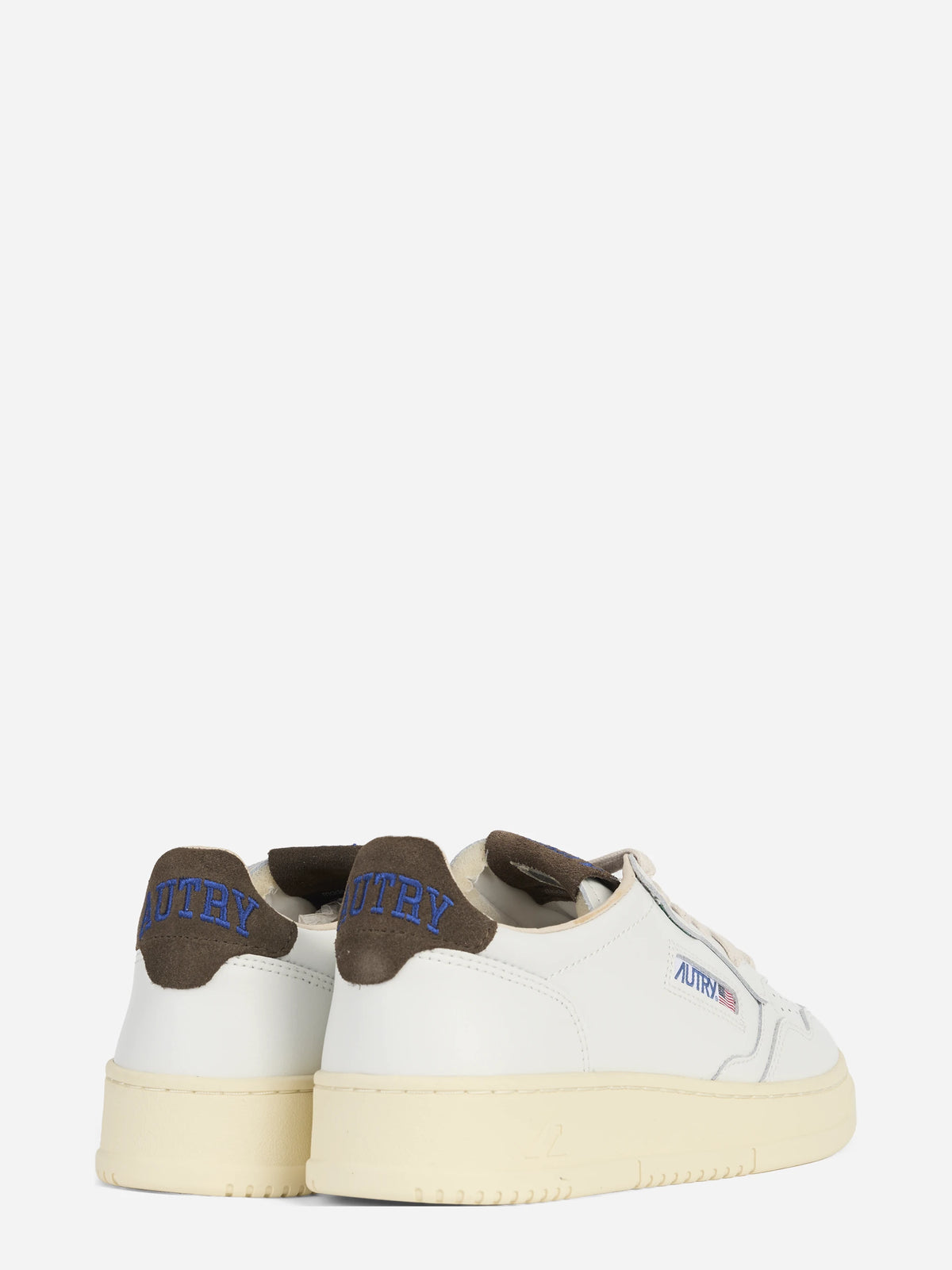 Sneaker Medalist Low in pelle e suede marrone - dettaglio della suola