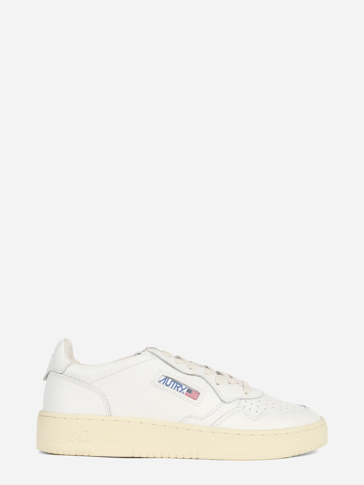 Sneaker Medalist Low in pelle bianca - vista laterale