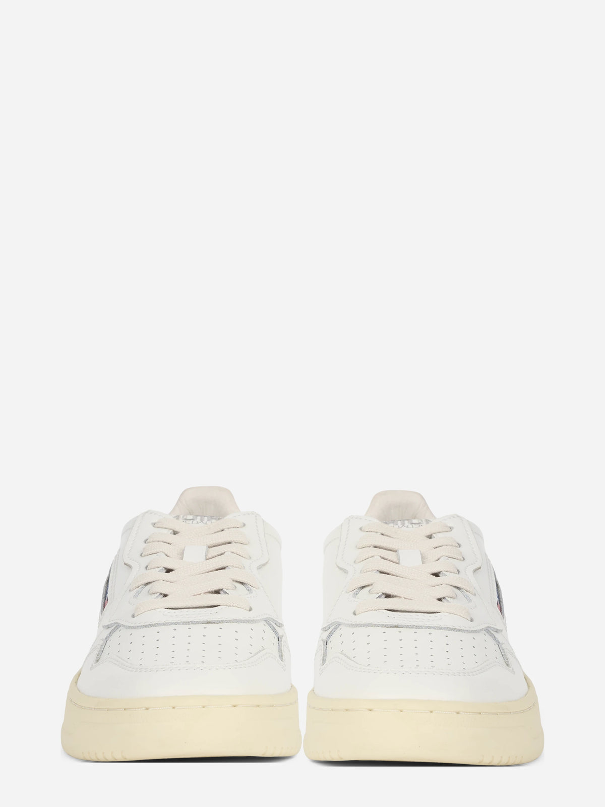 Sneaker Medalist Low in pelle bianca - vista frontale