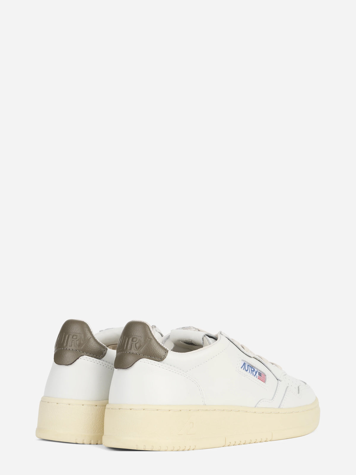 Sneaker Medalist Low in pelle e suede marrone - dettaglio della suola