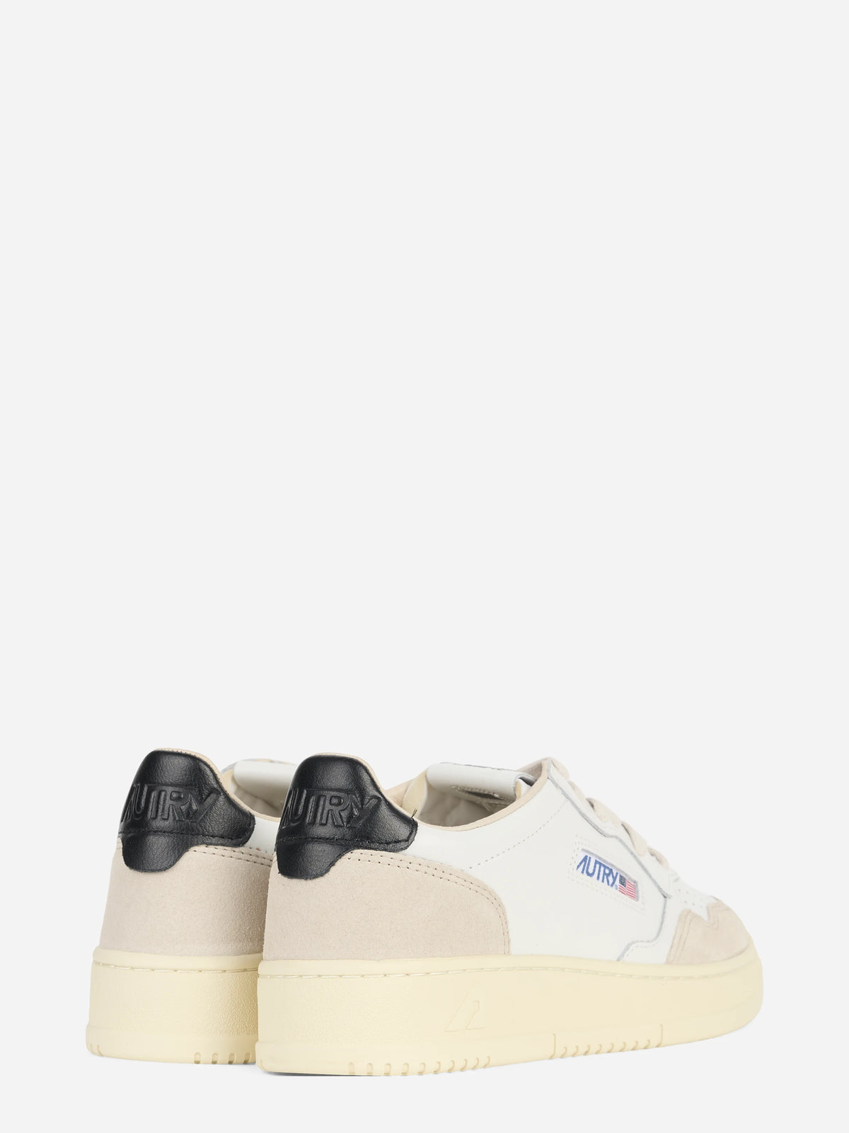 Sneaker Medalist Low in pelle bianca e nera - dettaglio della suola