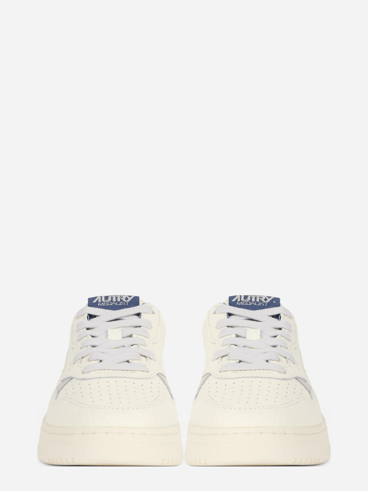 Sneaker Medalist Low in pelle blu - vista frontale