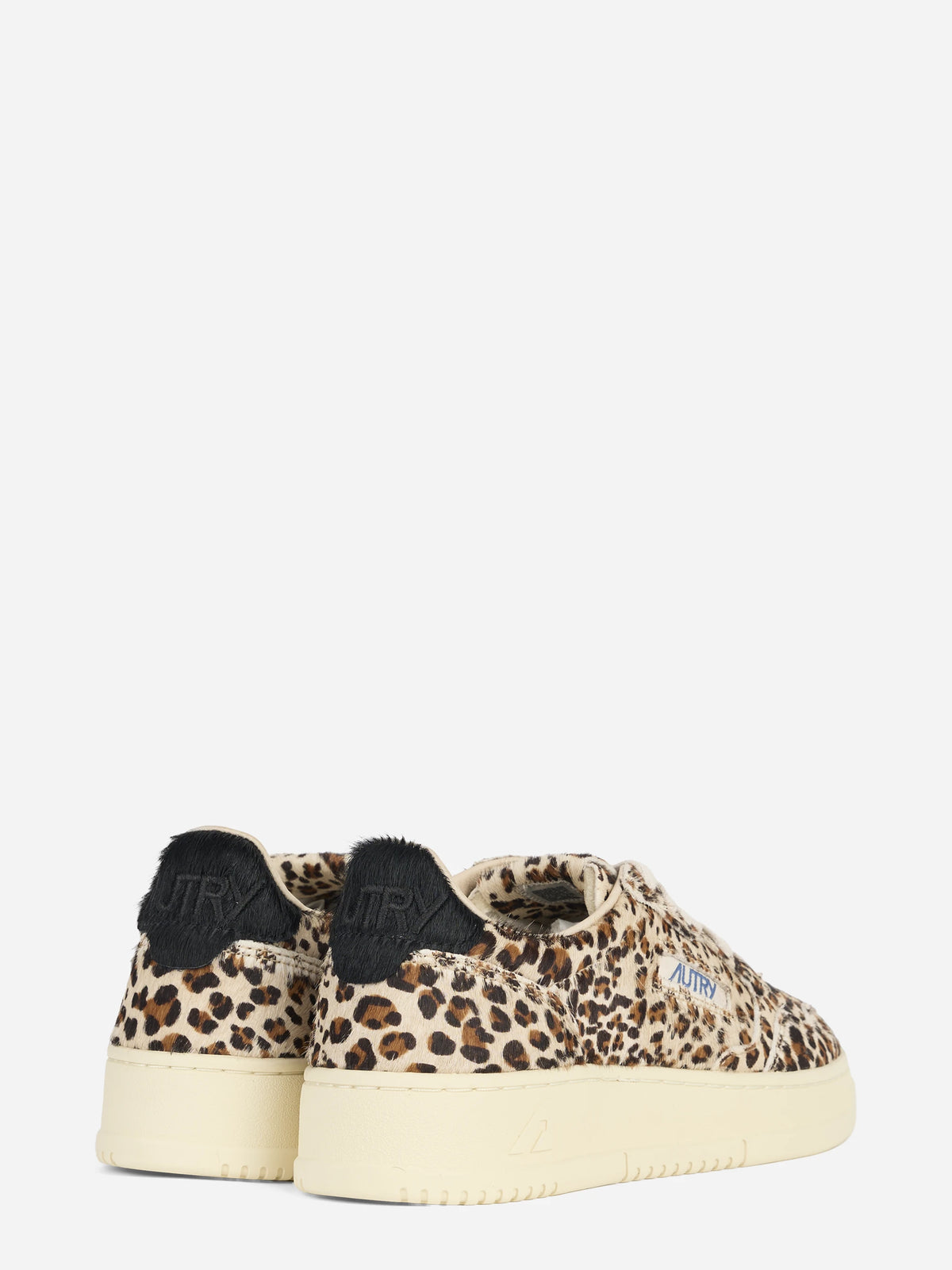 Sneaker Medalist Low effetto cavallino leopardato - dettaglio della suola