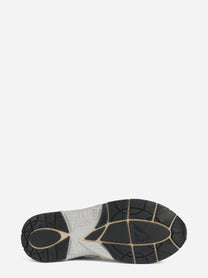 Sneaker Hyperway Low in mesh argento - vista posteriore