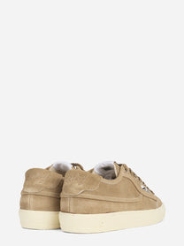 Sneaker Windscape Low in suede beige - vista posteriore
