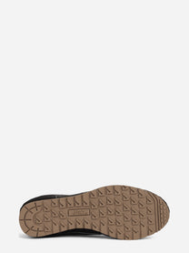 Sneaker Windspin Low effetto cavallino marrone - vista posteriore