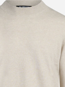 Maglia lupetto in cashmere beige - dettaglio del prodotto