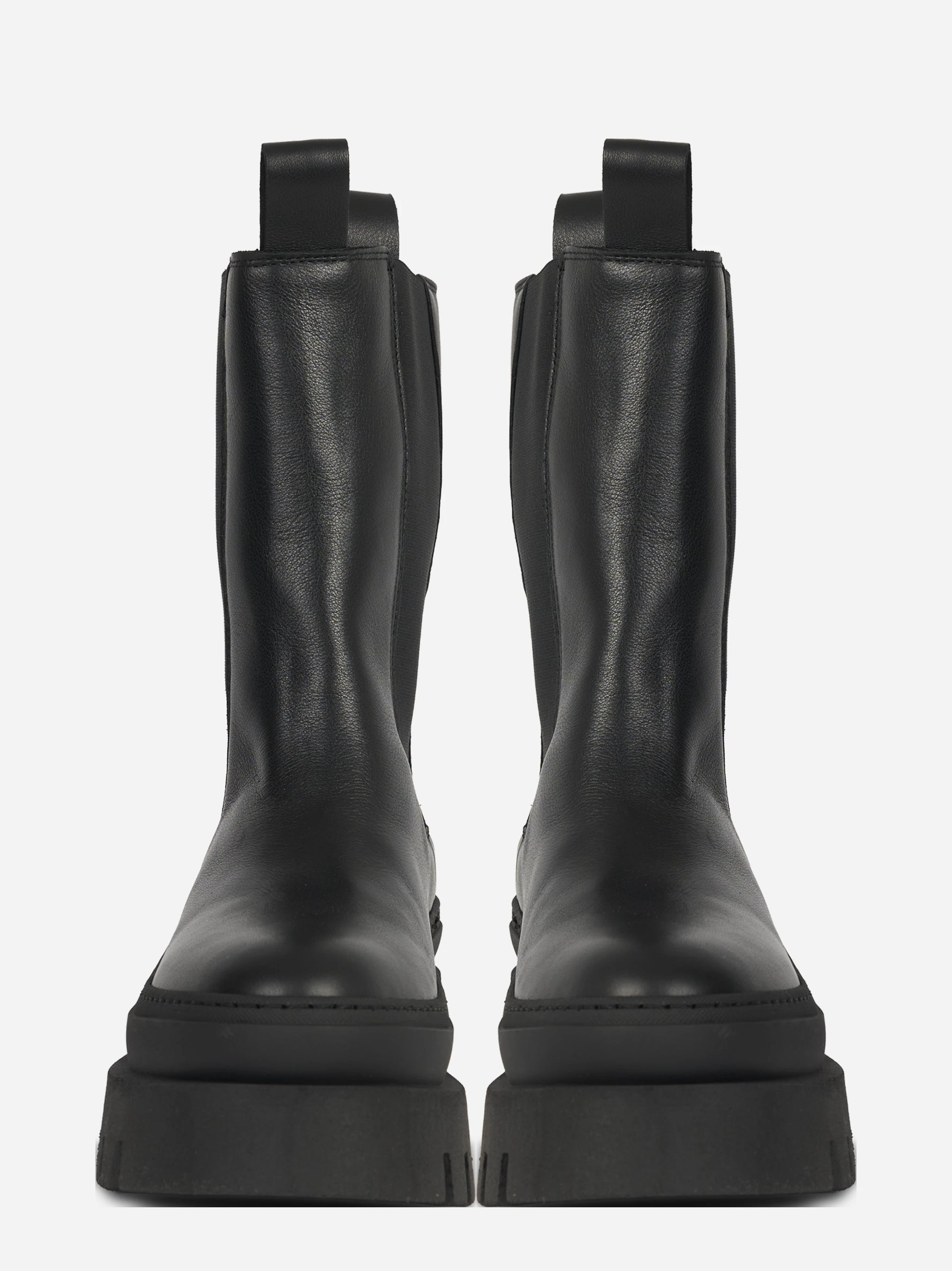 Chelsea boot CPH685 in pelle nera - vista frontale