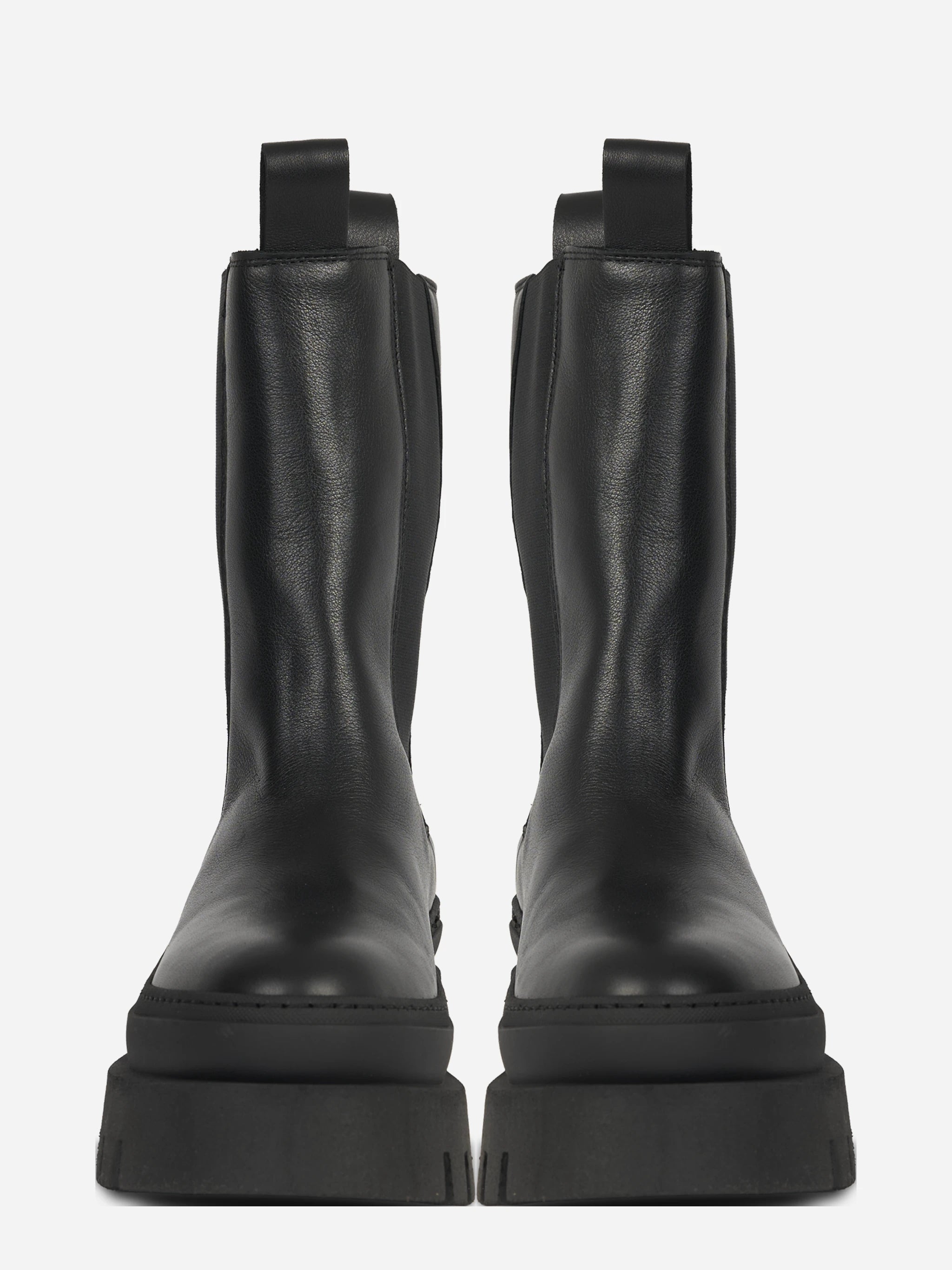 Chelsea boot CPH685 in pelle nera - vista frontale