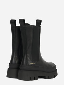 Chelsea boot CPH685 in pelle nera - vista laterale della coppia