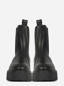Chelsea boot CPH715 in pelle nera - vista frontale