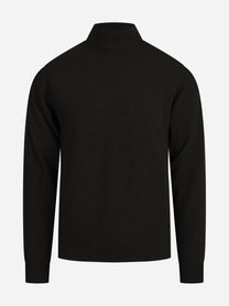 Lupetto in lana e cashmere testa di moro - vista frontale