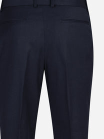 Pantaloni in lana e cashmere blu - dettaglio del prodotto