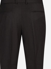 Pantaloni in lana e cashmere marrone - dettaglio del prodotto