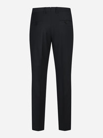 Pantalone sartoriale con risvolto nero - dettaglio del prodotto