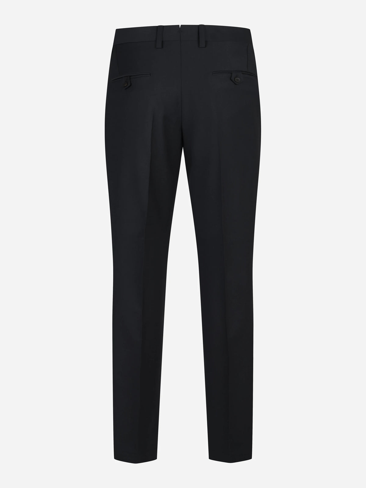 Pantalone sartoriale con risvolto nero - dettaglio del prodotto