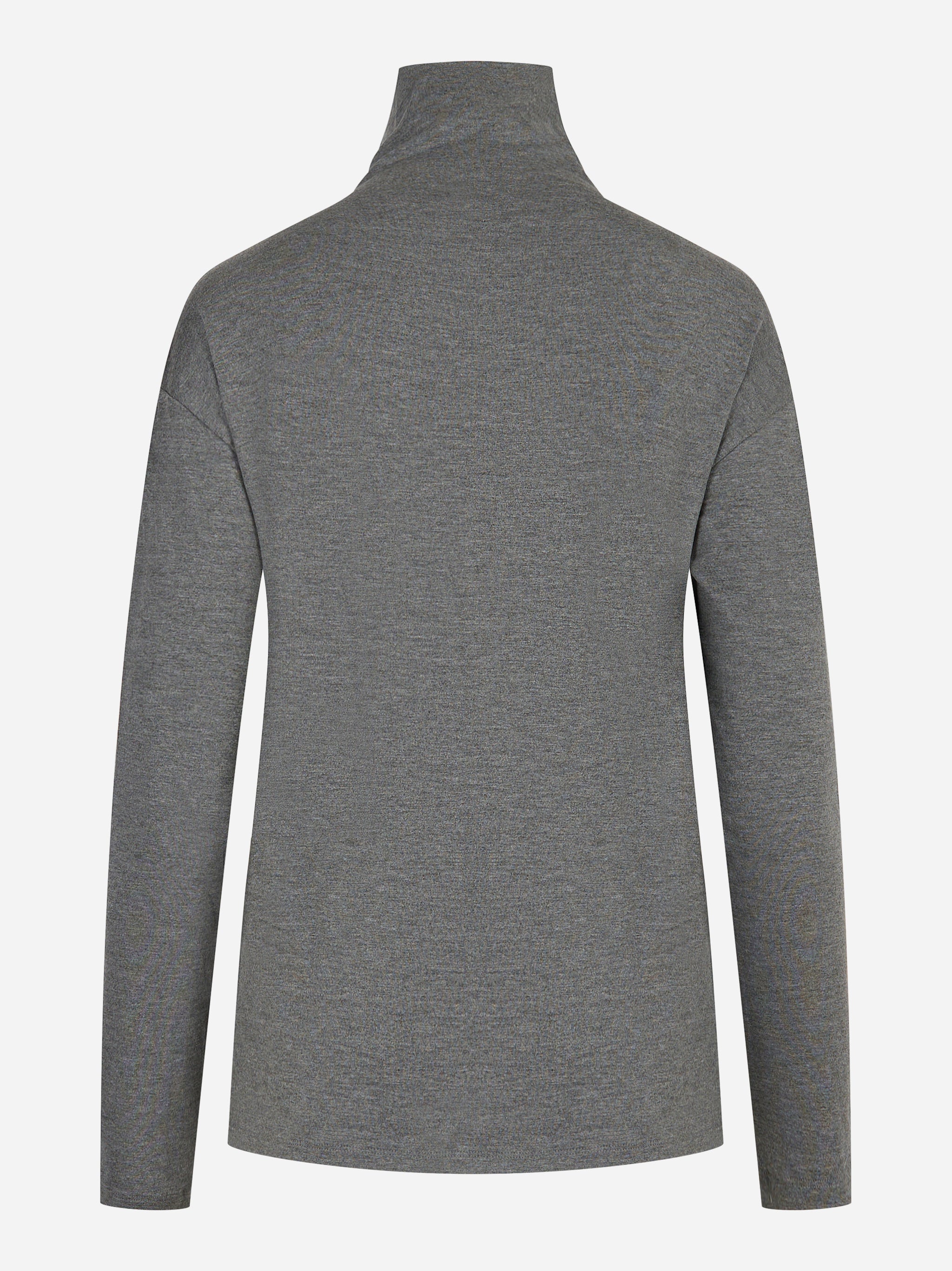 Retro del dolcevita grigio in viscosa stretch - Universel Sport Chic