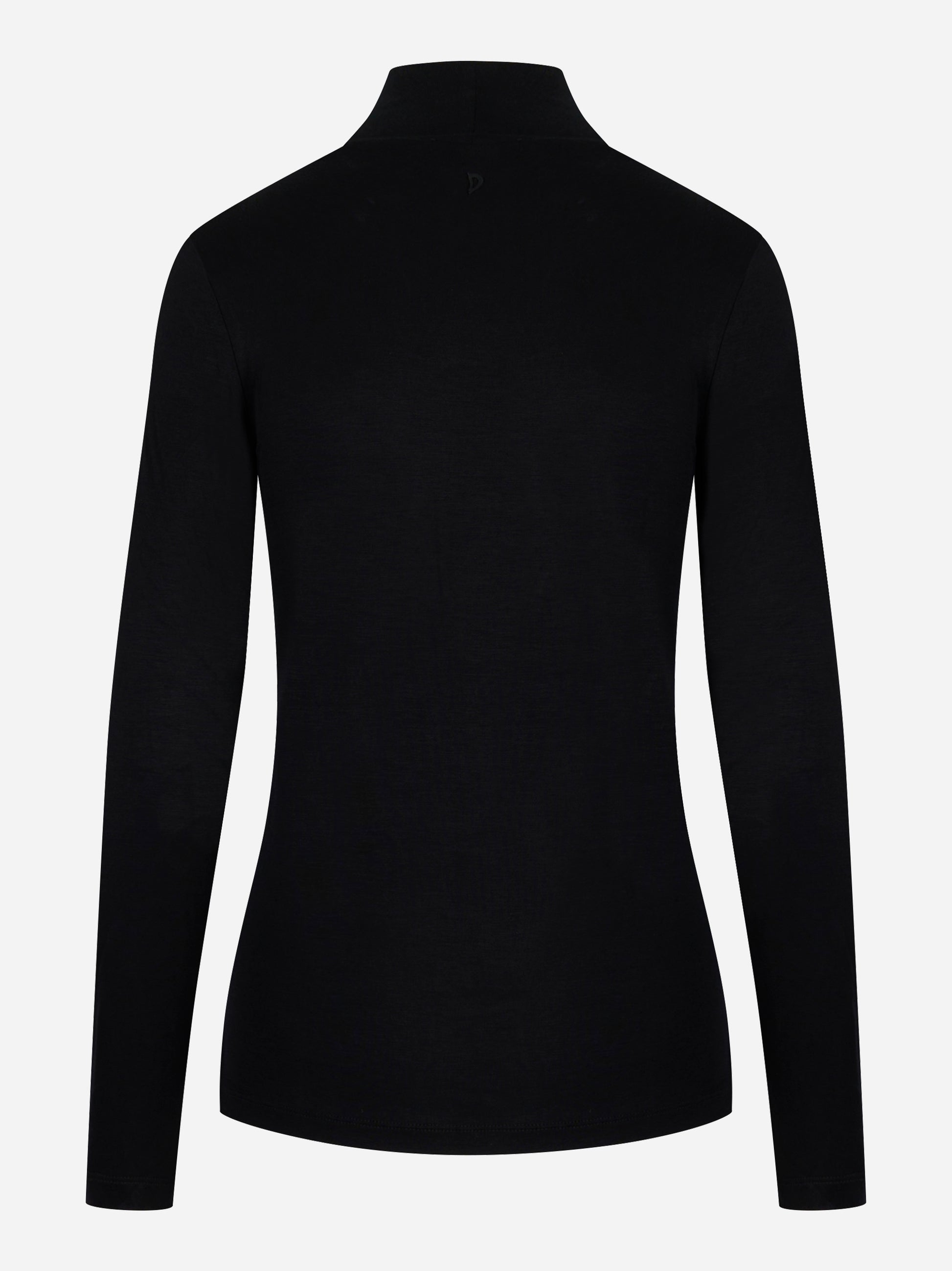 Dolcevita nero in viscosa stretch Dondup vista retro