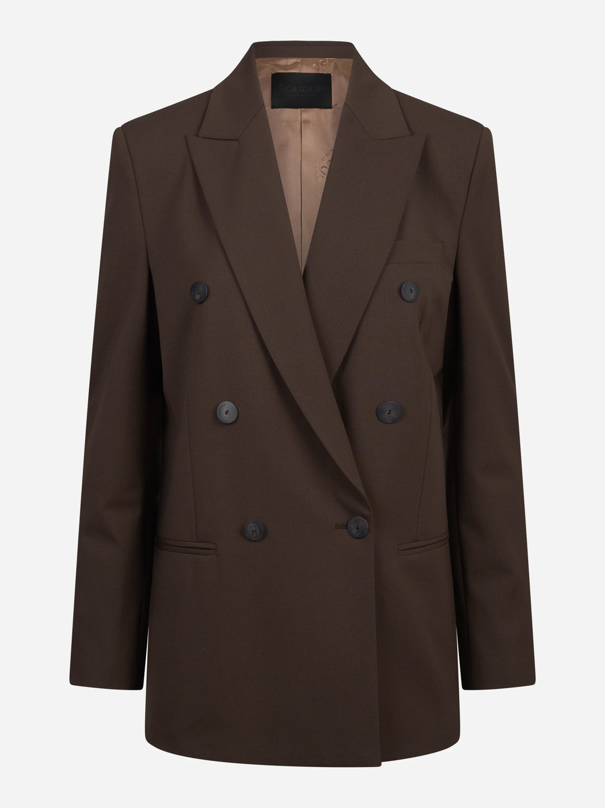 Blazer doppiopetto regular in gabardine di lana DONDUP – immagine 1 di 3
