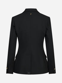 Blazer doppiopetto slim fit in tela bistretch DONDUP – immagine 2 di 3