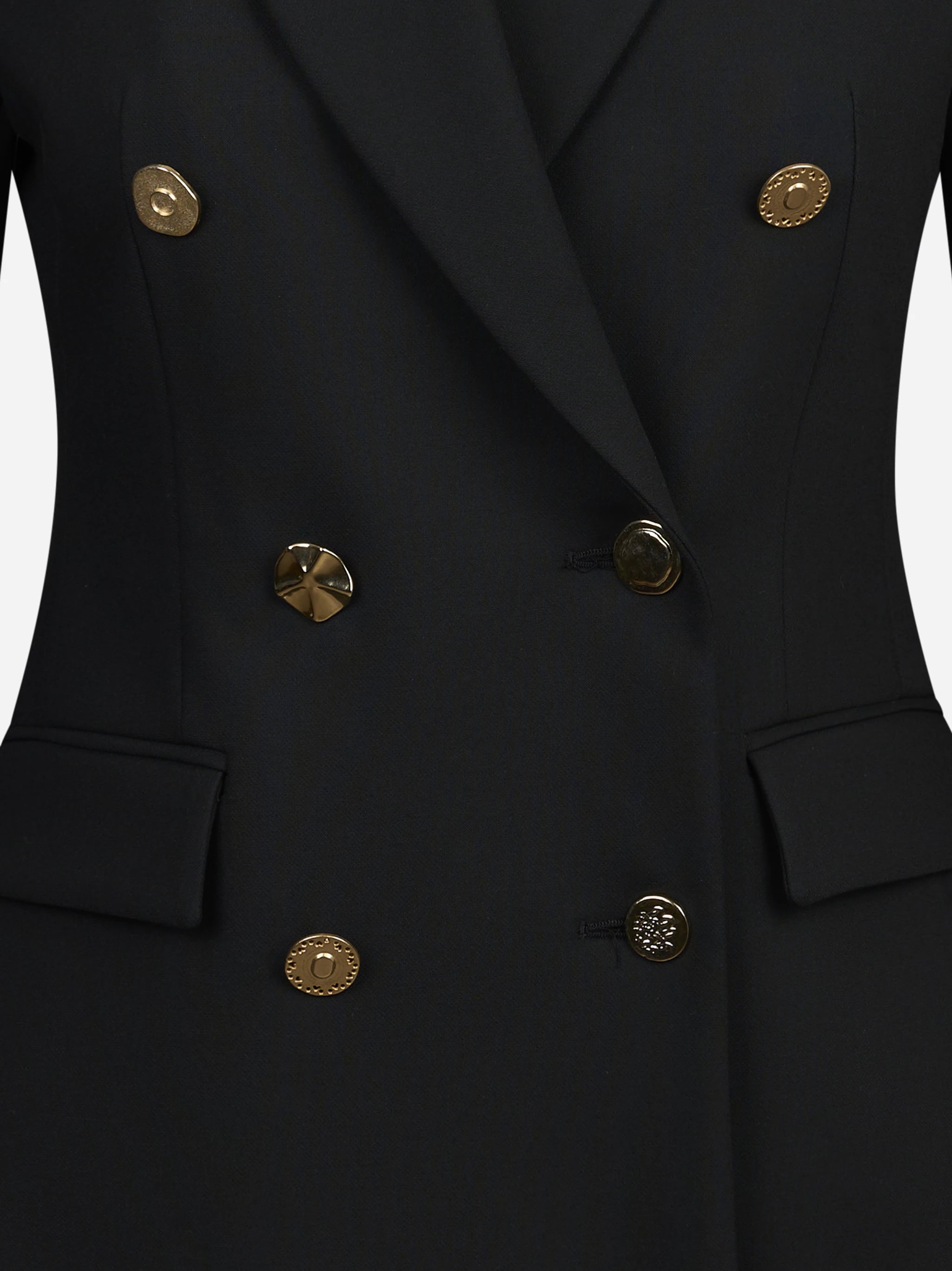 Blazer doppiopetto slim fit in tela bistretch DONDUP – immagine 3 di 3