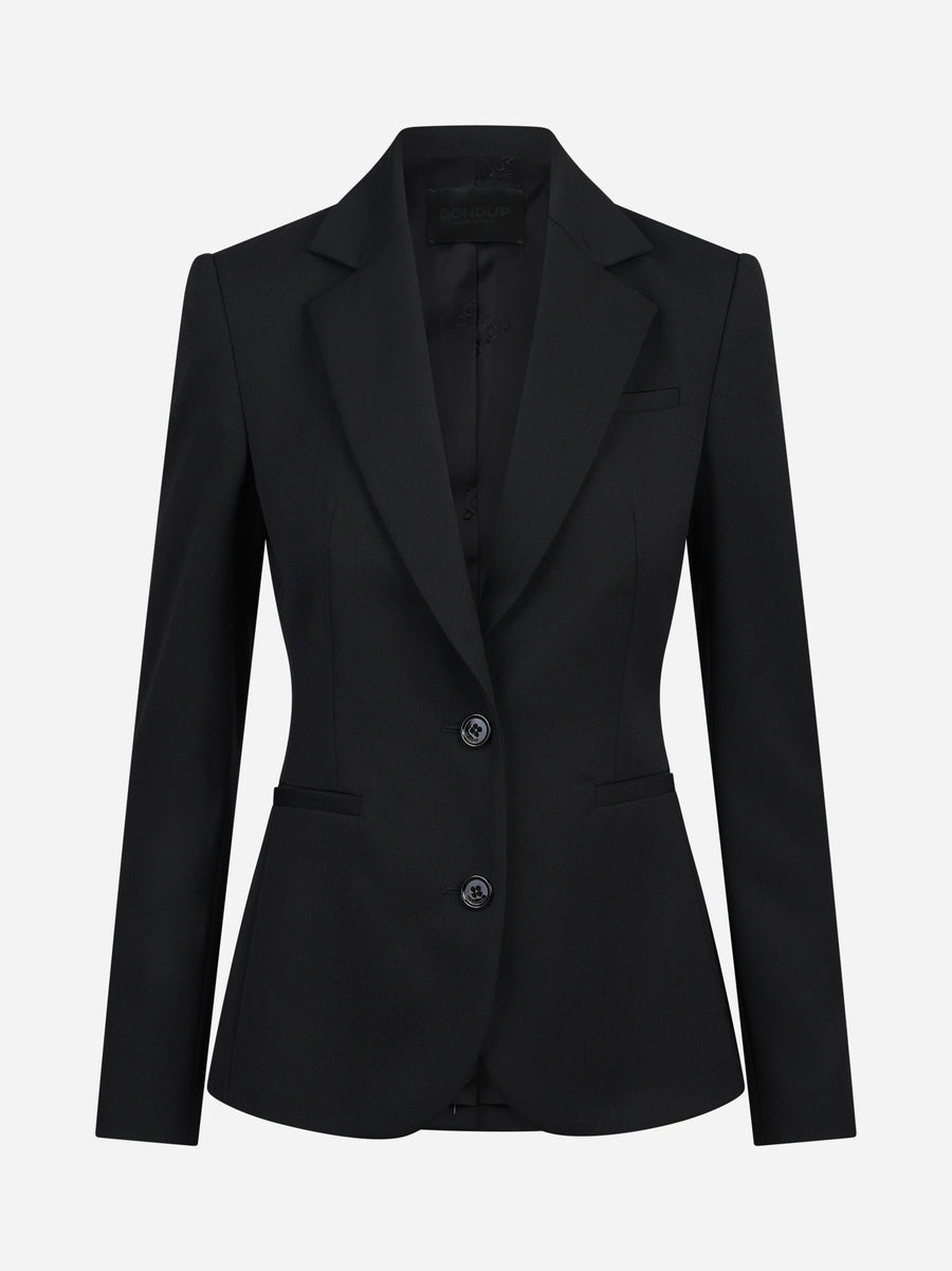Blazer monopetto slim fit in misto lana DONDUP – immagine 1 di 3