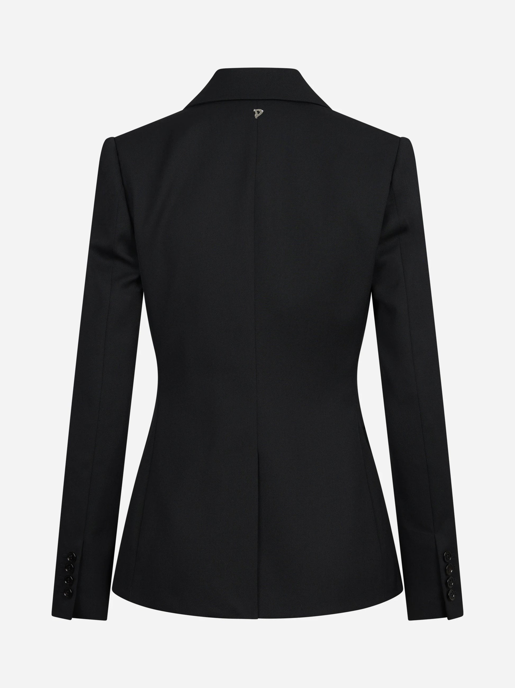 Blazer monopetto slim fit in misto lana DONDUP – immagine 2 di 3