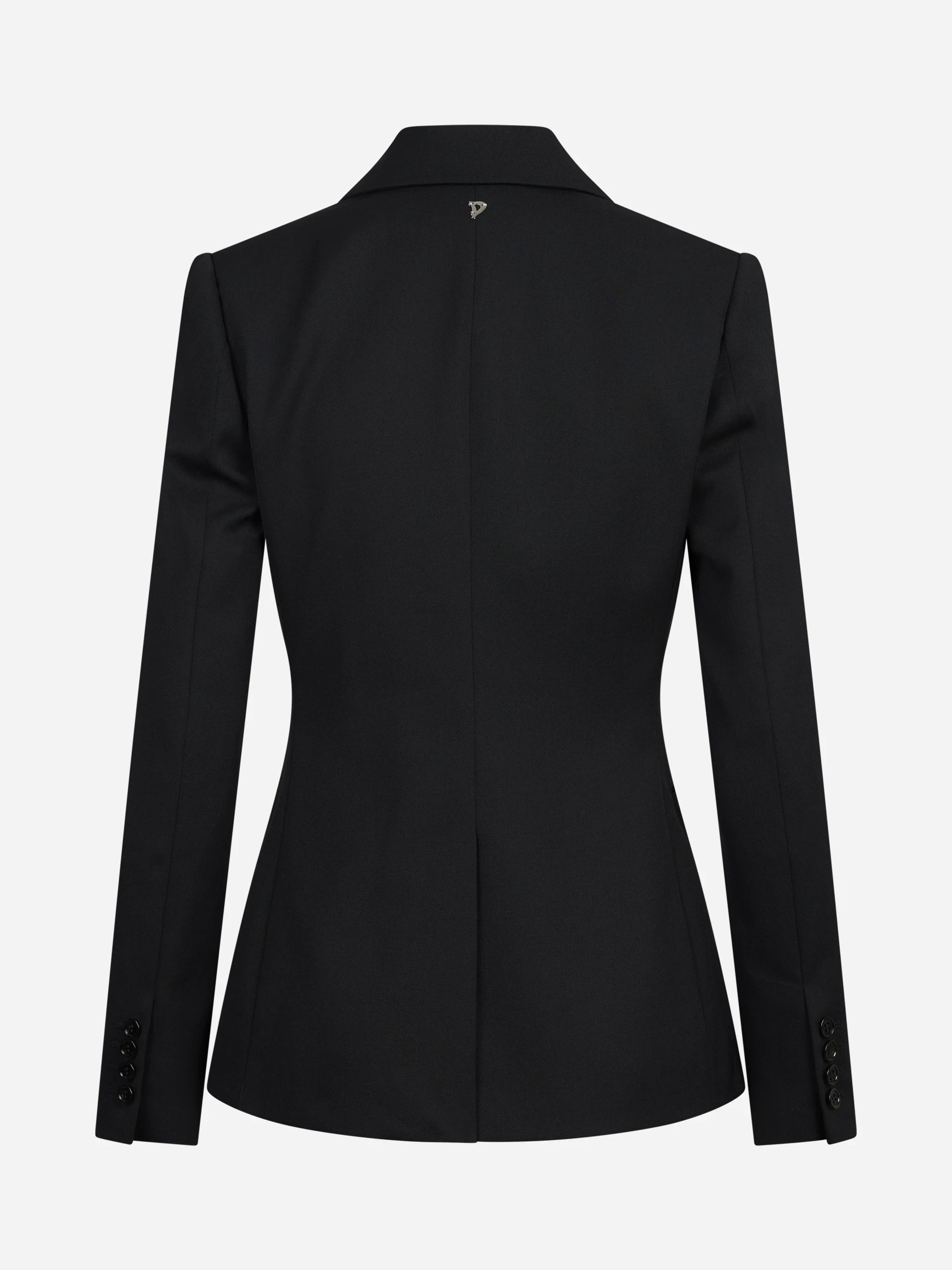 Blazer monopetto slim fit in misto lana DONDUP – immagine 2 di 3
