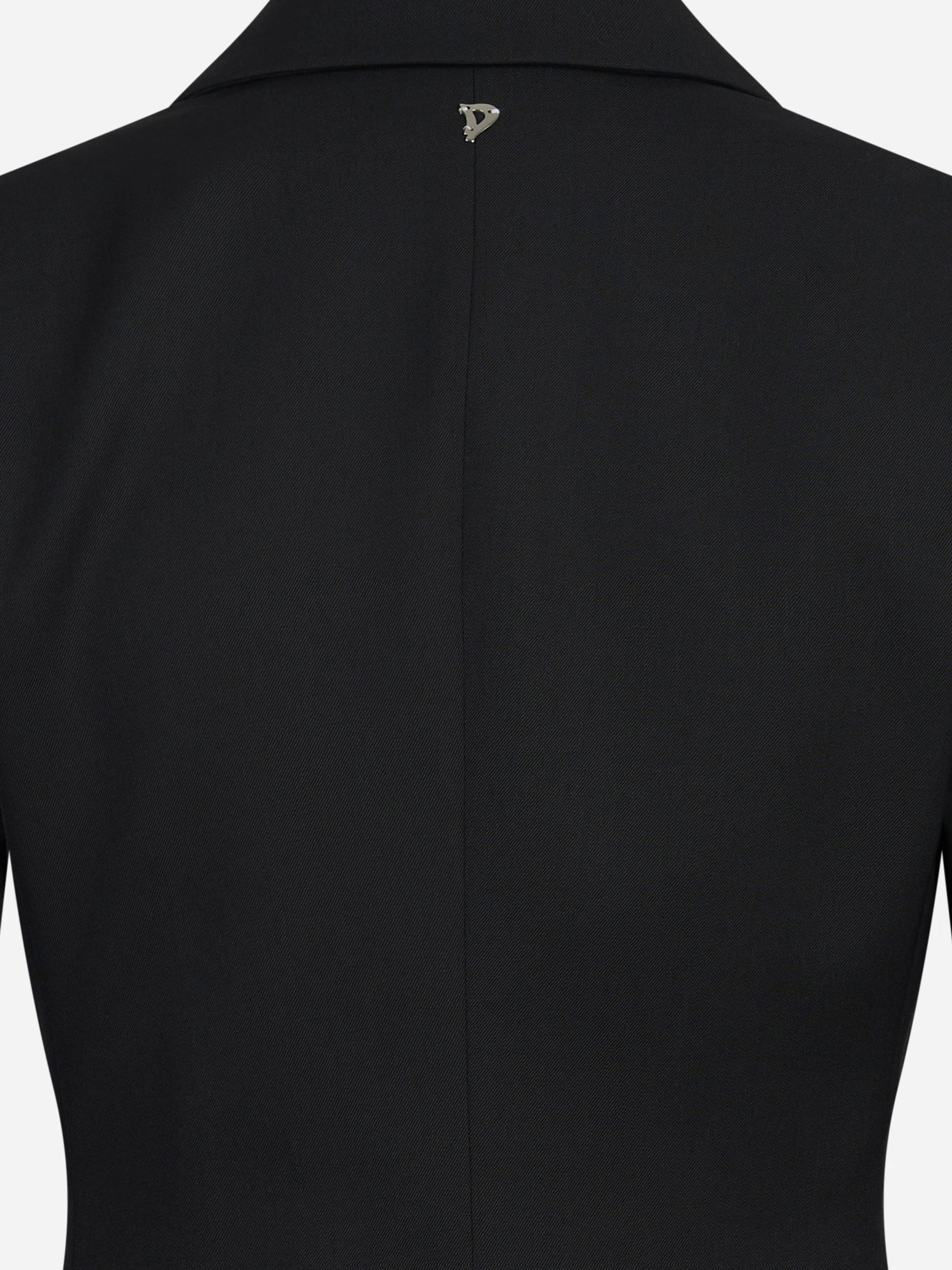 Blazer monopetto slim fit in misto lana DONDUP – immagine 3 di 3