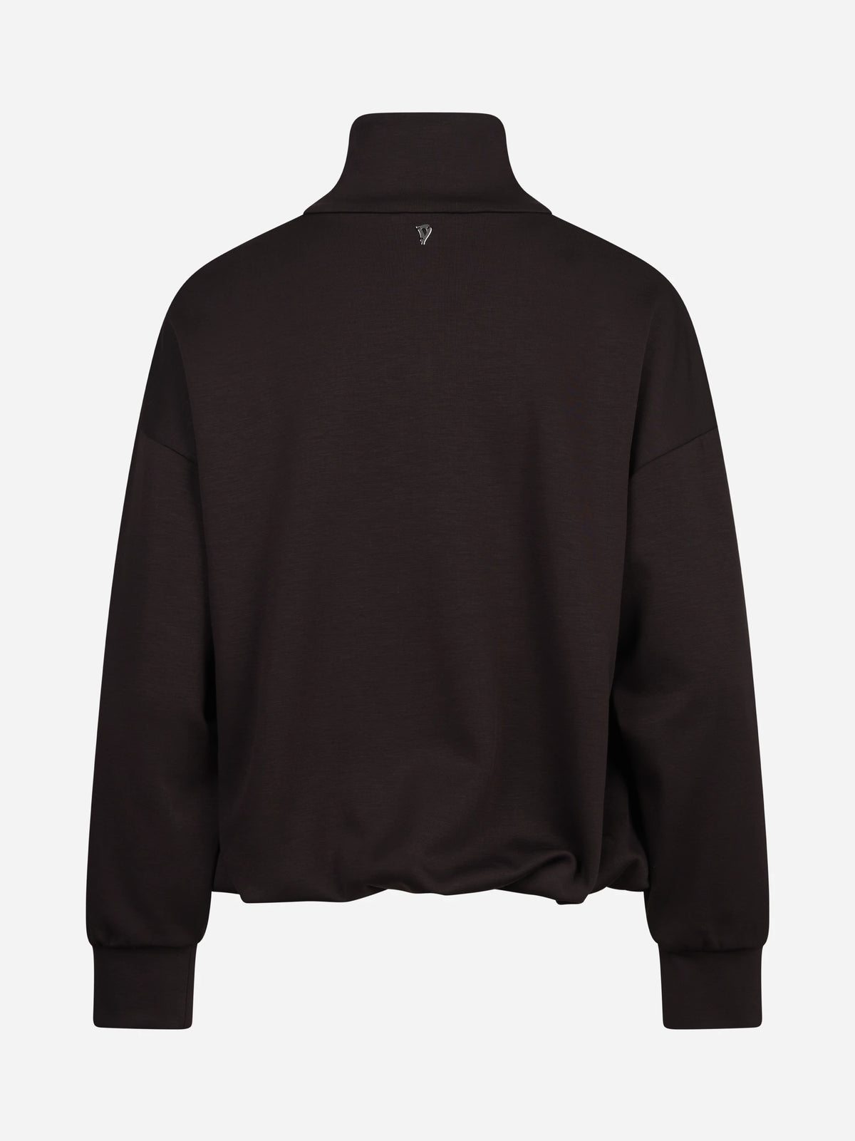 Felpa regular-fit in scuba marrone DONDUP – immagine 2 di 3