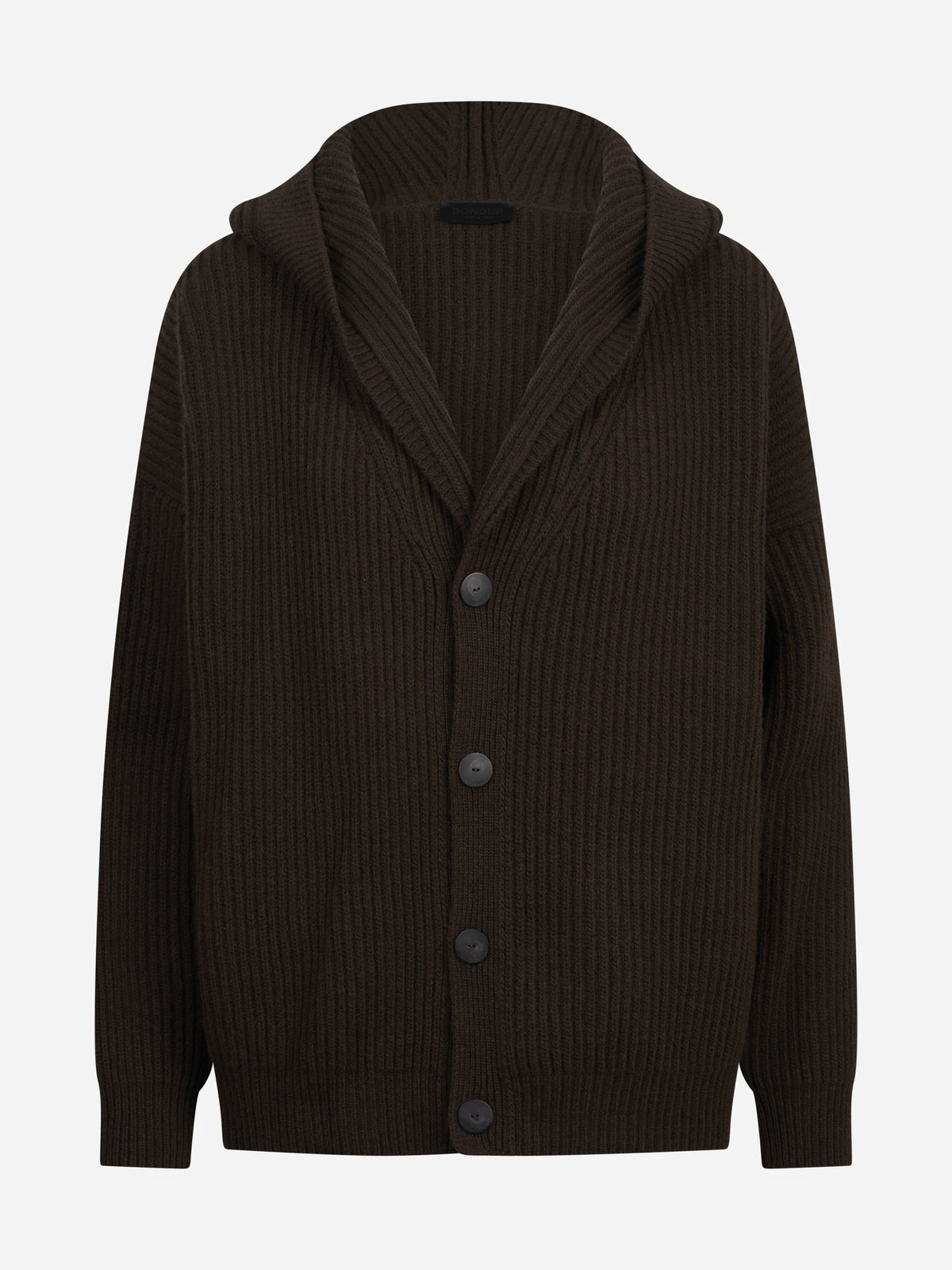 Cardigan oversized pescatore marrone DONDUP – immagine 1 di 3