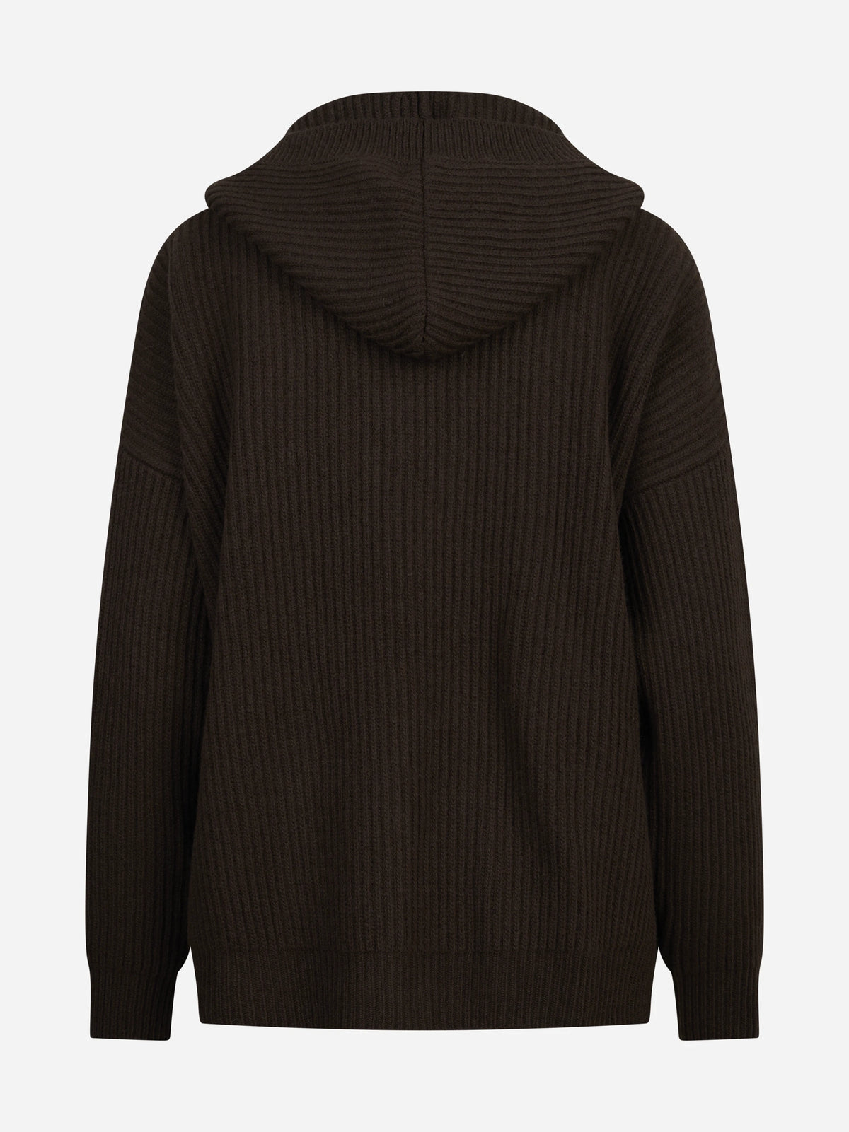 Cardigan oversized pescatore marrone DONDUP – immagine 2 di 3