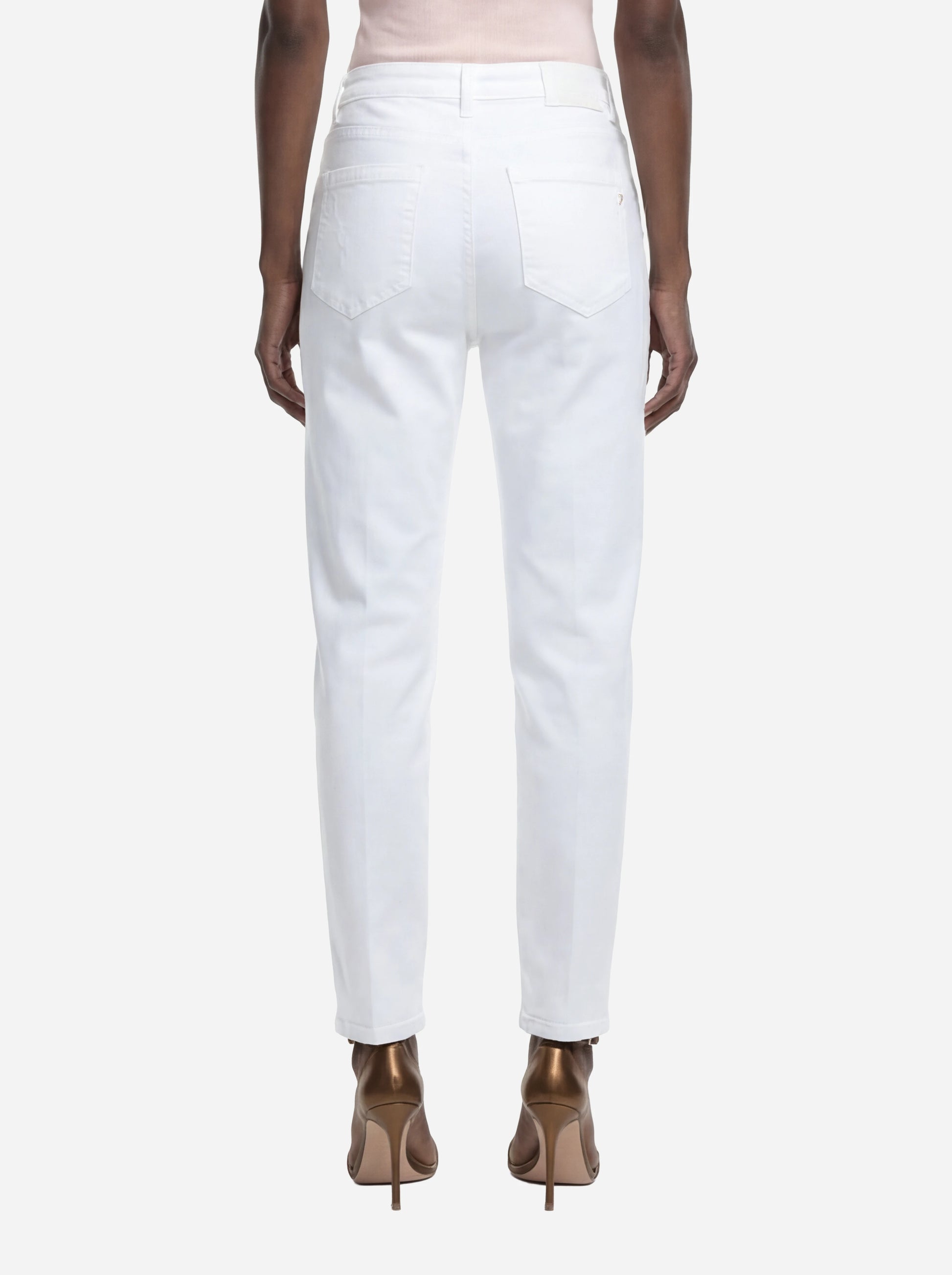 Jeans Koons loose fit in bull stretch bianco