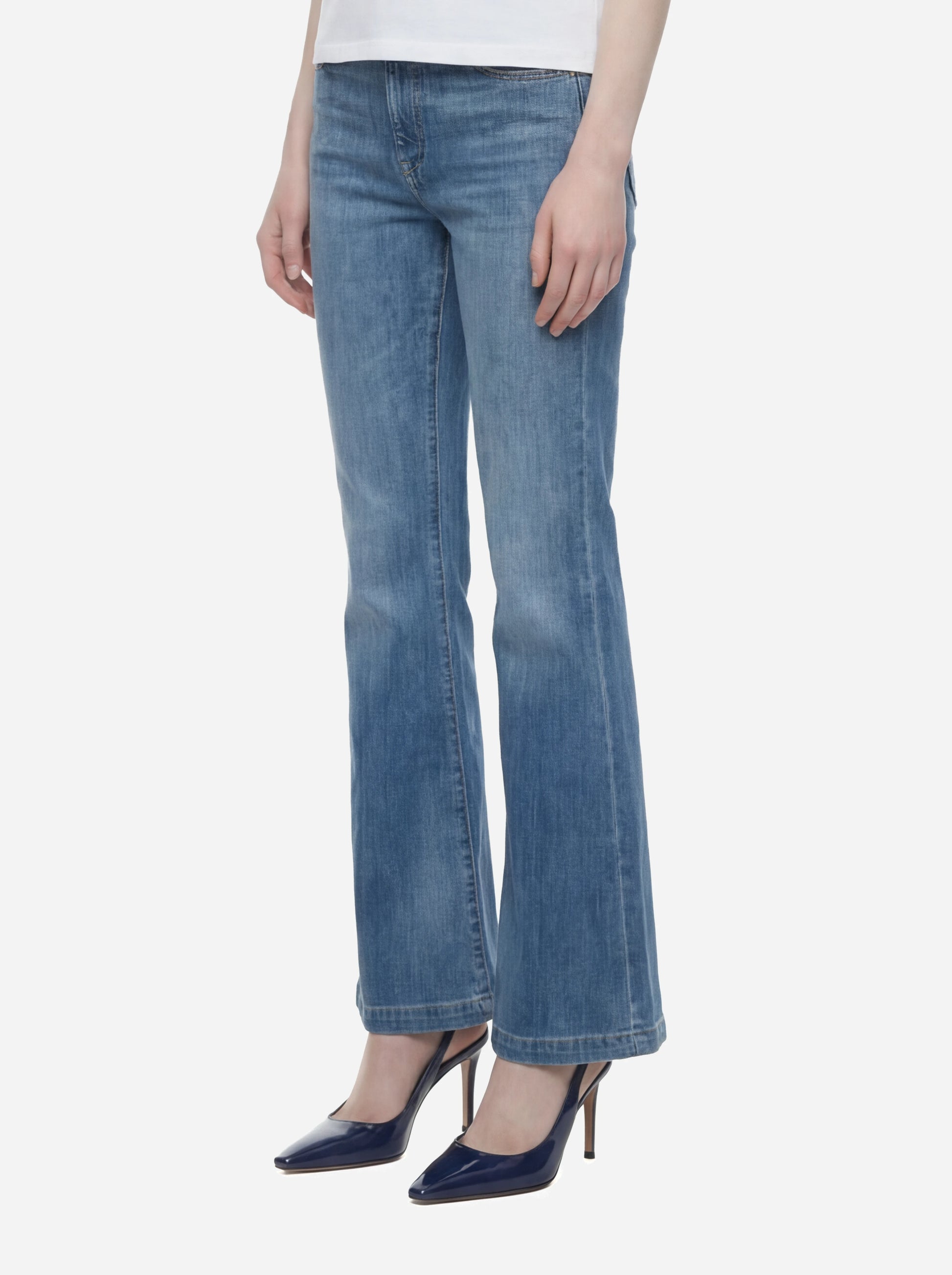 Jeans Olivia bootcut in denim stretch