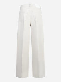 Jeans Dakota loose in bull fisso beige