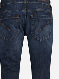 Jeans George slim fit blu - vista laterale e dettagli